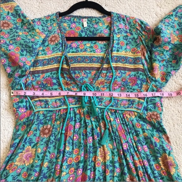OG Folktown Boho Midi Dress - Picture 6 of 12